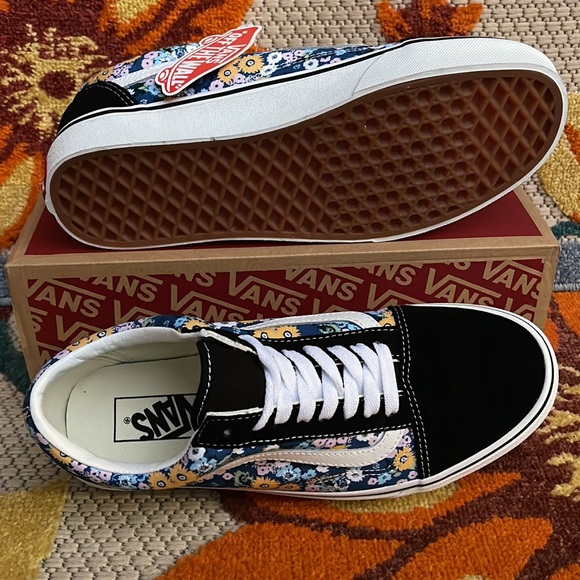 Vans Old Skool Floral Black/Multi WMNS sneakers - Picture 4 of 16